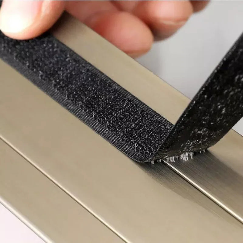 Black Window Mosquito Net Self-adhesive Velkro